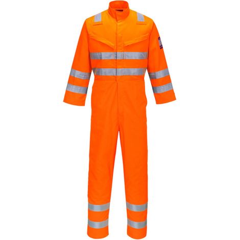Buzo Naranja Modaflame RIS - Protección y Versatilidad en Entornos Peligrosos - Naranja - Talla L