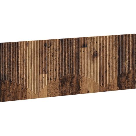 Wall-Mounted Headboard HOORN Old Wood Engineered Wood vidaXL (1/5)