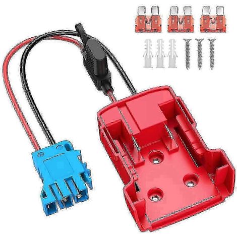 Adaptateur Power Wheels compatible avec les batteries M18, compatible avec Eiion 0701lh1 (1/4)