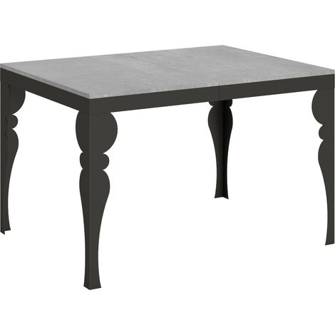 Table Extensible 90X120/380 Cm Paxon Evolution Ciment Structure Anthracite (1/5)