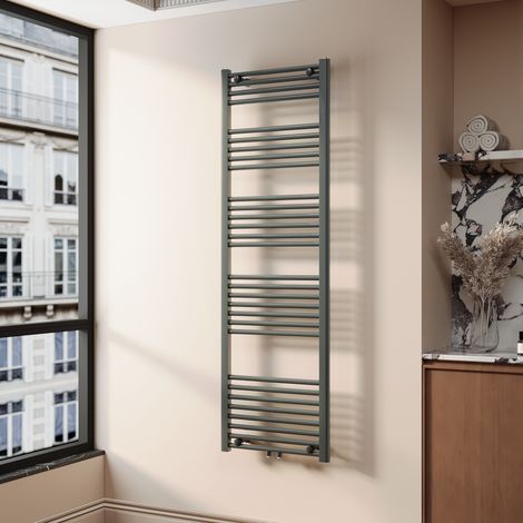 SONNI Secador de toallas Radiadorde Toallas Radiador de baño Antracita Recto 50×160cm