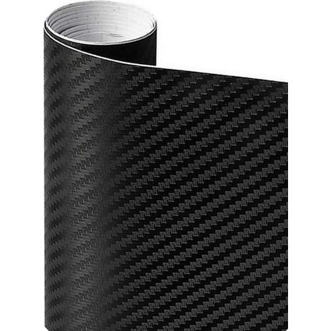 Carbonfaser-Folie – 150 cm x 60 cm – Schwarz – Zur Fahrzeugindividualisierung – 1 Stück (1/5)