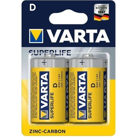 Varta Superlife Zinco Torcia Bl.2Pz
