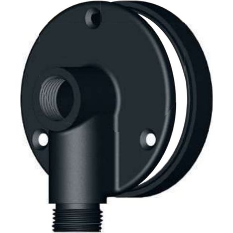 Applique pour robinet de jardin à visser Mâle 1/2" (15/21) pour raccordement cuivre protégé du gel - Coloris Manganèse - Anquier