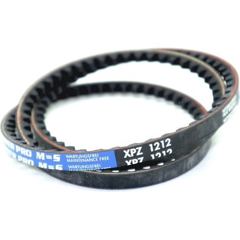 Courroie type trapézoïdale crantée XPZ1212