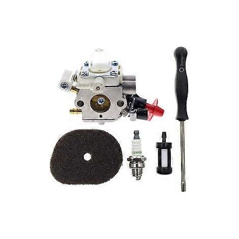 Vergaser für Stihl-Rasentrimmer, Nassdurchflussprüfung, hochwertige Materialien für lange Lebensdauer, Motor-Zuverlässigkeits-Kit FS56RC FS70R FS56 KM56RC