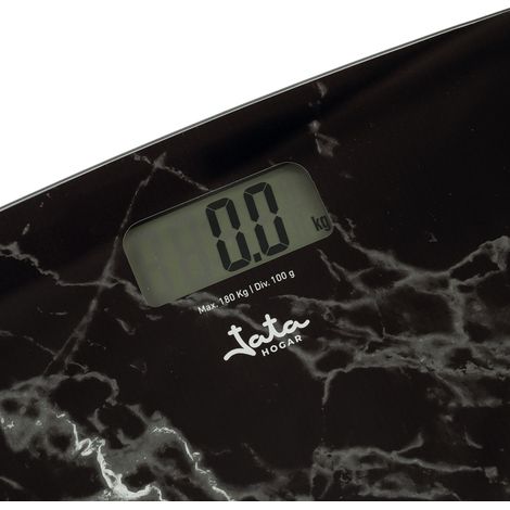 FPLUS bascula baño elect.cristal jata 180 kg. , Descripción
Capacidad 180 kg.
Graduación 100 g.
Base de cristal de seguridad Temperit de 5 mm de espesor.
Visor LCD de gran tamaño. (1/5)