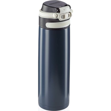 Thermos moderne et de qualité Bleu Foncé 600 ml pour étudiants, salariés, employés et ouvriers (1/4)
