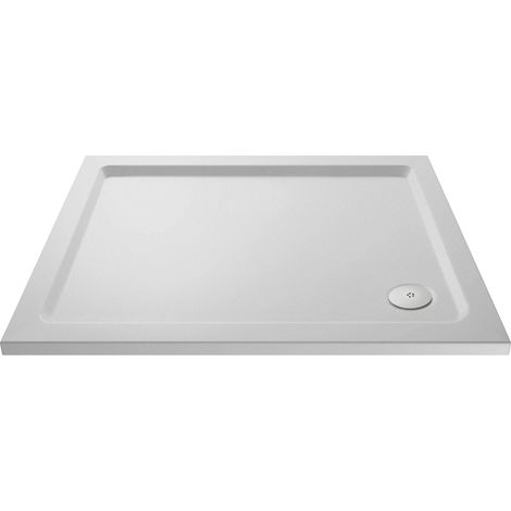 Nuie Pearlstone Slip Resistant Rectangular Shower Tray 1100mm x 760mm