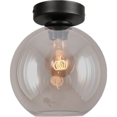 Plafonnier Bella 2 avec verre doré Ø 20 cm - 5980-05-02-20
