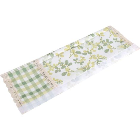 Housse de poignée de réfrigérateur Style pastoral Antistatique En polyester coton Lavable 40x13cm (1/5)