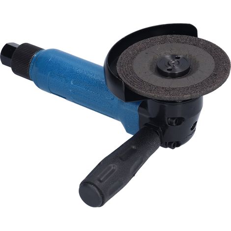 4-Zoll-Druckluft-Winkelschleifer, Drehzahlregelung, tragbare pneumatische Poliermaschine, 11000 U/min, KP-632, Blau, amerikanisches Design (1/5)