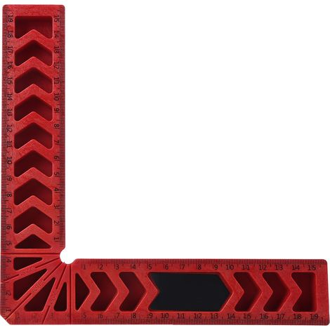 Équerre de positionnement à 90° pour menuiserie, serre-joint d'angle en bois, accessoire de fixation pour charpentier.