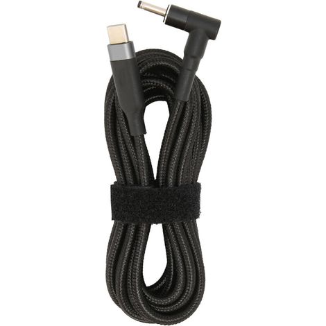 Câble d'alimentation USB-C vers DC 3.0x1.0mm pour Acer Chromebook/Iconia, 3 mètres