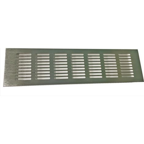 Rejilla de Ventilación de Aluminio K para Aire acondicionado.  80 / 200 mm
