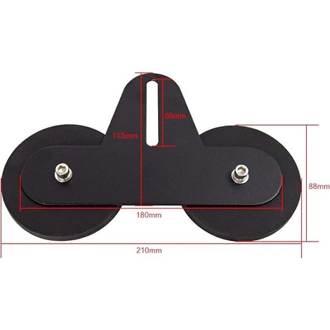 Magnetic Bracket, Magnetic Base Mounting Brackets for LED Light Bar, Led Light Bar, Led Work Light, for Offroad Car Truck SUV 4x4 (Bracket C) (1/3)