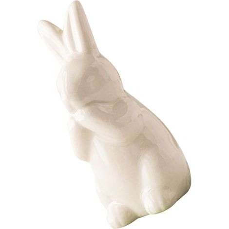 Hasenfigur und einzigartiges künstlerisches Design Weiße