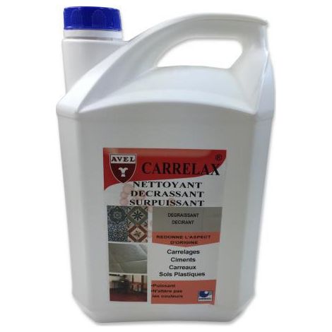Décrassant Dégraissant Carrelax SODERSOL, 5 litres