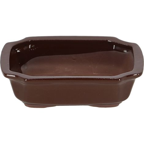 VASO RETTANGOLARE PER BONSAI 20,5X14,8X5,6CM