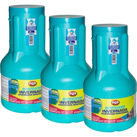 Kit 3 unità Distributore di svernamento galleggiante 2kg PQS