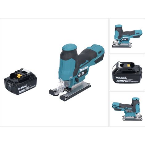 Makita DJV 185 T1 Scie sauteuse pendulaire sans fil 18 V Brushless + 1x batterie 5,0 Ah - sans kit chargeur