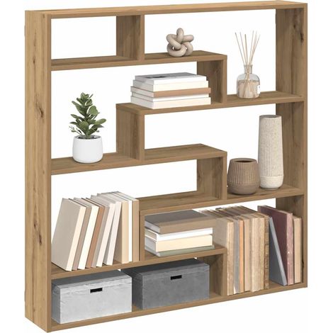 Würfelregal 7 Fächer Artisan-Eiche Holzwerkstoff