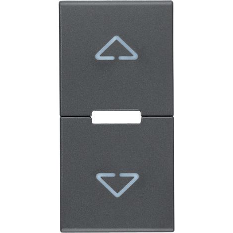 VIMAR - 20755.2 Due mezzi tasti 1M simboli frecce grigio