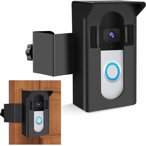 No-drill anti-theft video doorbell mount, compatible with Ring/Blink 4/3/3 Plus/2/1 wireless video doorbells (2020 model), no-drill camera mount, mounting accessories for May (1/5)