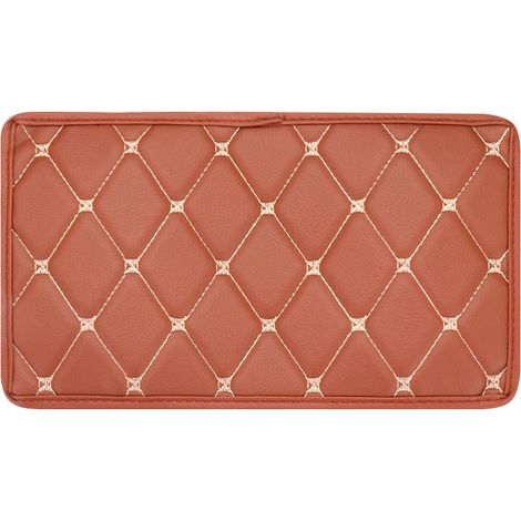 Couvre-accoudoir universel pour voiture, protection de console centrale en cuir, adapté à la plupart des véhicules (1/5)