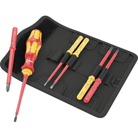 Set di cacciaviti Kraftform Kompakt VDE 7 pezzi universale 1 TIE, 7 pezzi (1/5)