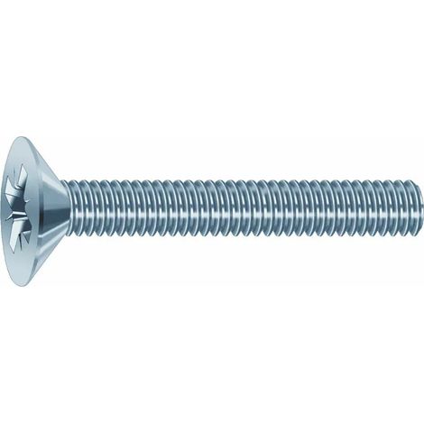 VISWOOD Metallschrauben Senkkopf - Pozidriv - AZ 4.8 - Ø6 x 20 mm - 965AZ6020