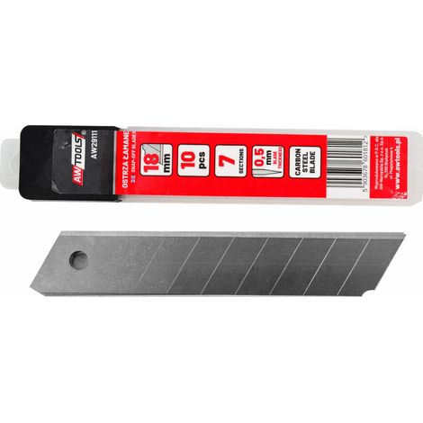 AW Tools SOSTITUZIONE NERO 18 mm/10 pcs 7-SEG.