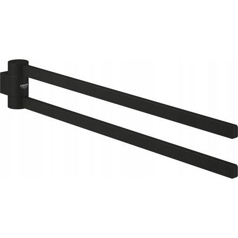 Grohe Selection Toallero, pivotable Black, 41219KF0 (1/3)