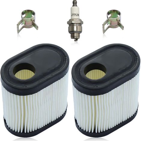 Filtre à air 36905 pour moteur Tecumseh LV195XA LV195EA LEV100 LEV105 LEV115 LEV120 LEV80 OVRM105 OVRM120 OVRM65 Compatible avec Toro 20016 20017 20018 20012 20069 20070 Tondeuse Remplace 740083A (1/5)
