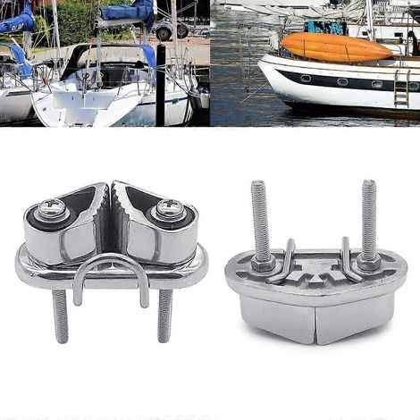 Taquet en acier inoxydable, anneaux de guidage, guide-câble, équipement de Pilates pour bateaux (1/4)