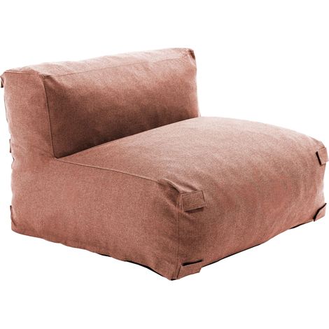 Fauteuil de jardin pour canapé modulable terracotta - Mixi (1/5)