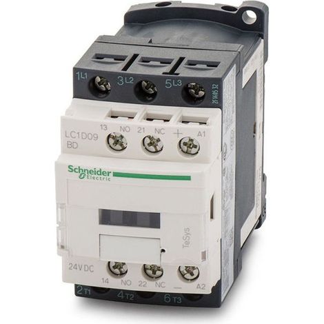 Contattore 3P 9A 24V SCHNEIDER ELECTRIC LC1D09BD