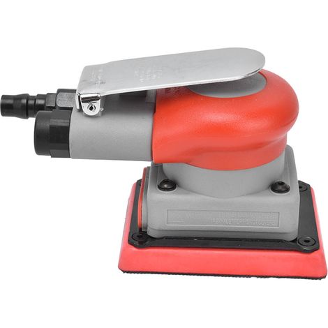 Pneumatischer Schleifer aus legiertem Stahl, Luftquadratschleifmaschine, Schleifpapiermaschine für Holz 75x100mm (1/5)