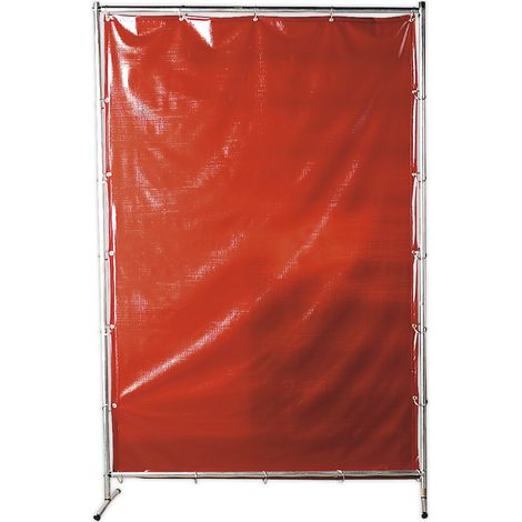Sealey Workshop Welding Curtain & Frame 1.3 x 1.75m - EN ISO 25980:2014 SSP99