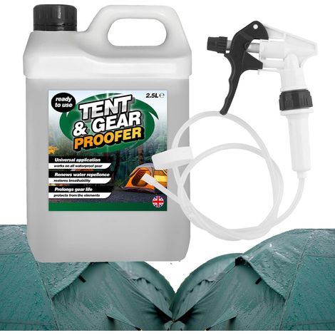 1 x 2.5 Litre Tent & Gear Protective Waterproof Spray