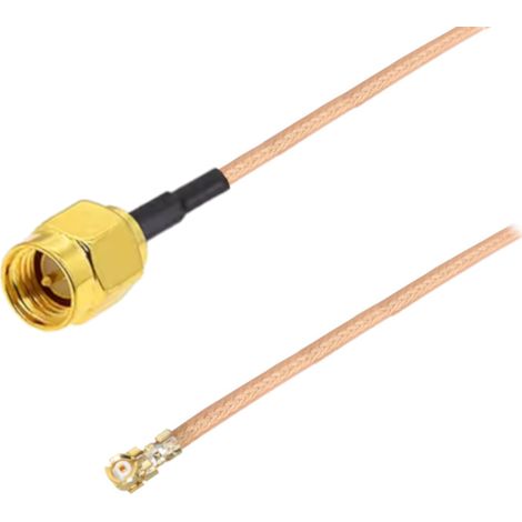 Cavo di collegamento uFL femmina / connettore SMA RG178 80 cm