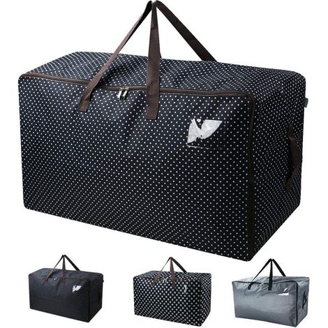 Großer Aufbewahrungsbeutel Blau 100L Organizer Taschen 2er Set (1/5)