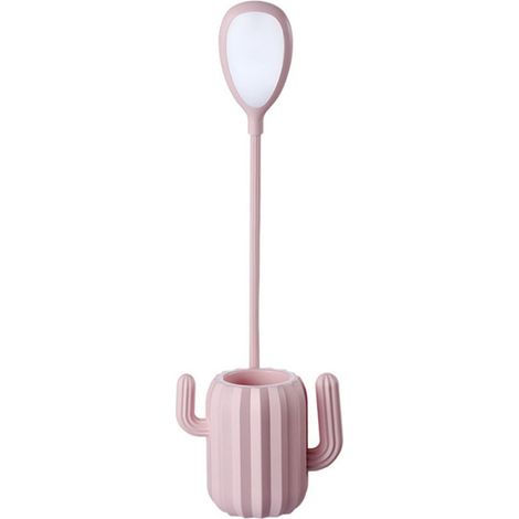 Veilleuse LED, porte-stylo décoratif de bureau, porte-stylo cactus (1/5)