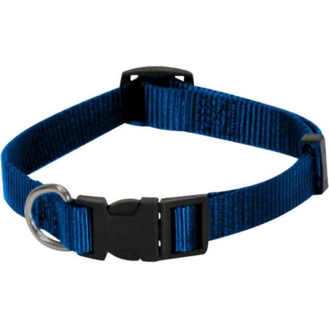 CROCI - COLLARE NYLON REGOLABILE BLU 25MM