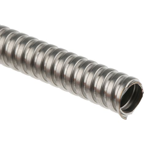 Conduit Kopex Flexible, Acier inoxydable 304, diamètre nominal 8mm, indice IP40 ( Prix pour Bobine de 10 Mètres )