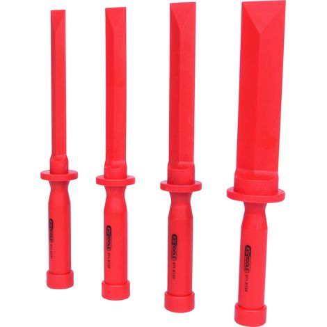 KS Tools 911.8130 Schonmeißel-Satz, 4-tlg., 19-38mm (1/3)