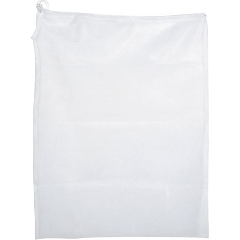 2 sacs réutilisables en filet pour fruits et légumes, pochette à cordon de rangement et de filtrage (1/5)