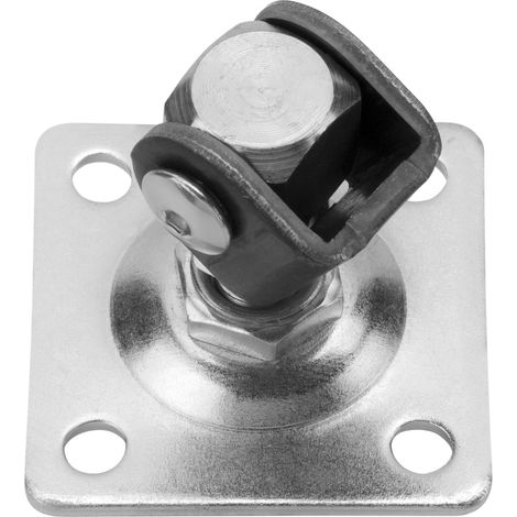 Torangel kurz mit Anschraubplatte M16 (80 x 80 mm) Stahl verzinkt (1/2)