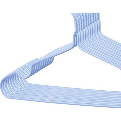 Étendoir à linge pour enfants et adultes, lot de 10, bleu nordique, 30 cm, idéal pour la maison ou les dortoirs. (1/5)