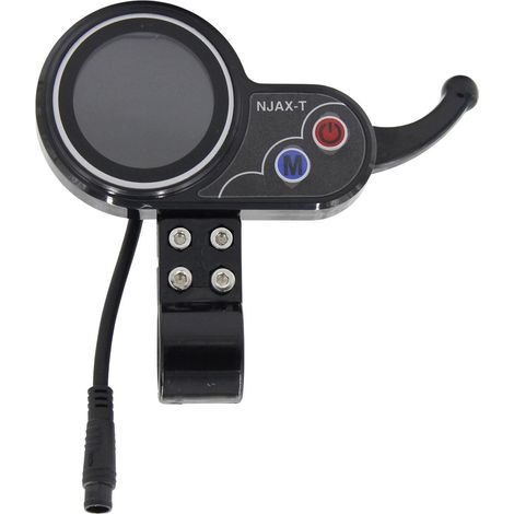 Scooter accessories NJAX T instrument panel lithium battery LCD display monitor six-pin waterproof connector accessories (1/4)